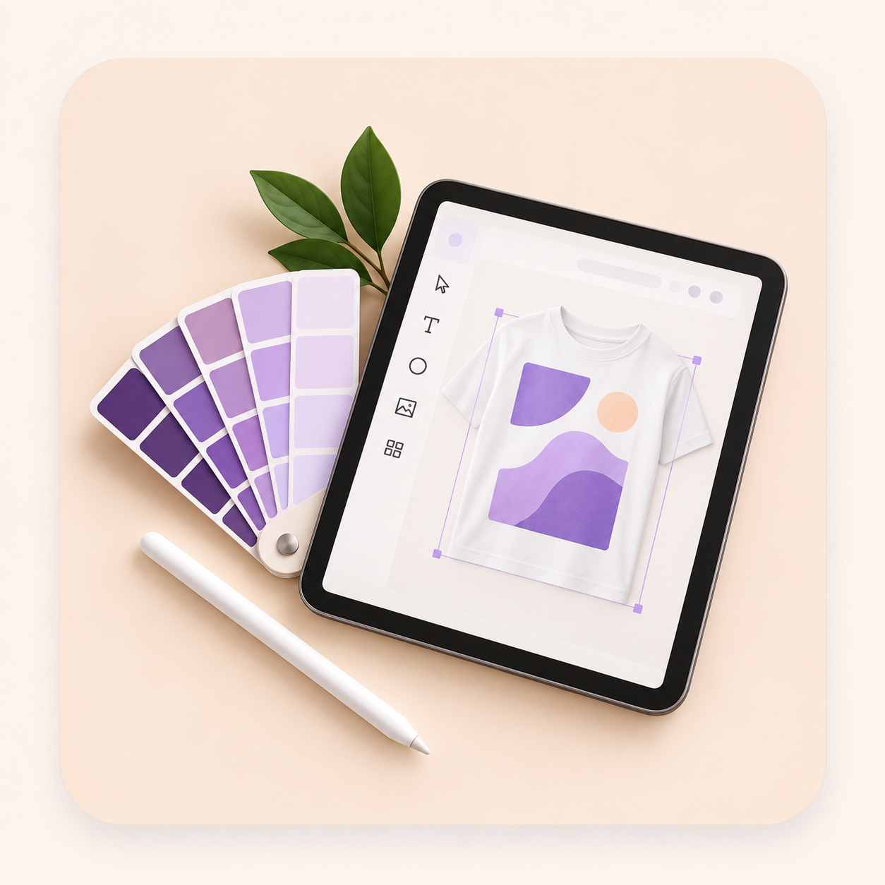 Designing custom print-on-demand artwork